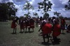 Lajamanu women dance Jurntu purlapa. Public performance for NAIDOC