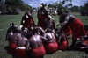 Lajamanu women dance Jurntu purlapa. Public performance for NAIDOC