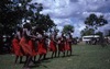 Lajamanu women dance Jurntu purlapa. Public performance for NAIDOC