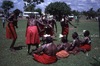 Lajamanu women dance Jurntu purlapa. Public performance for NAIDOC