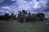 Bamyili men dance. Public performance for NAIDOC