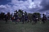 Bamyili men dance. Public performance for NAIDOC