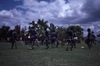 Bamyili men dance. Public performance for NAIDOC	