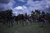 Bamyili men dance. Public performance for NAIDOC