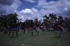 Bamyili men dance. Public performance for NAIDOC	