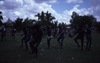 Bamyili men dance. Public performance for NAIDOC	