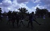 Bamyili men dance. Public performance for NAIDOC	