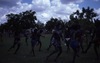 Bamyili men dance. Public performance for NAIDOC