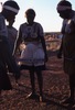 Women dance NGARRKA (Initiated man) with yukurrukurru (slates)