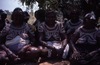 Linda, Topsy, Lucy and Miyangula Nangala painted NGAPA