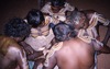 Women dance NGATIJIRRI (budgerigar), Yawulyu for Napaljarri/Nungarrayi