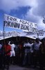 Manifestations à Port Vila