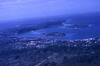 Vue aérienne de Port Vila et région