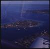 Vue aérienne de Port Vila et région